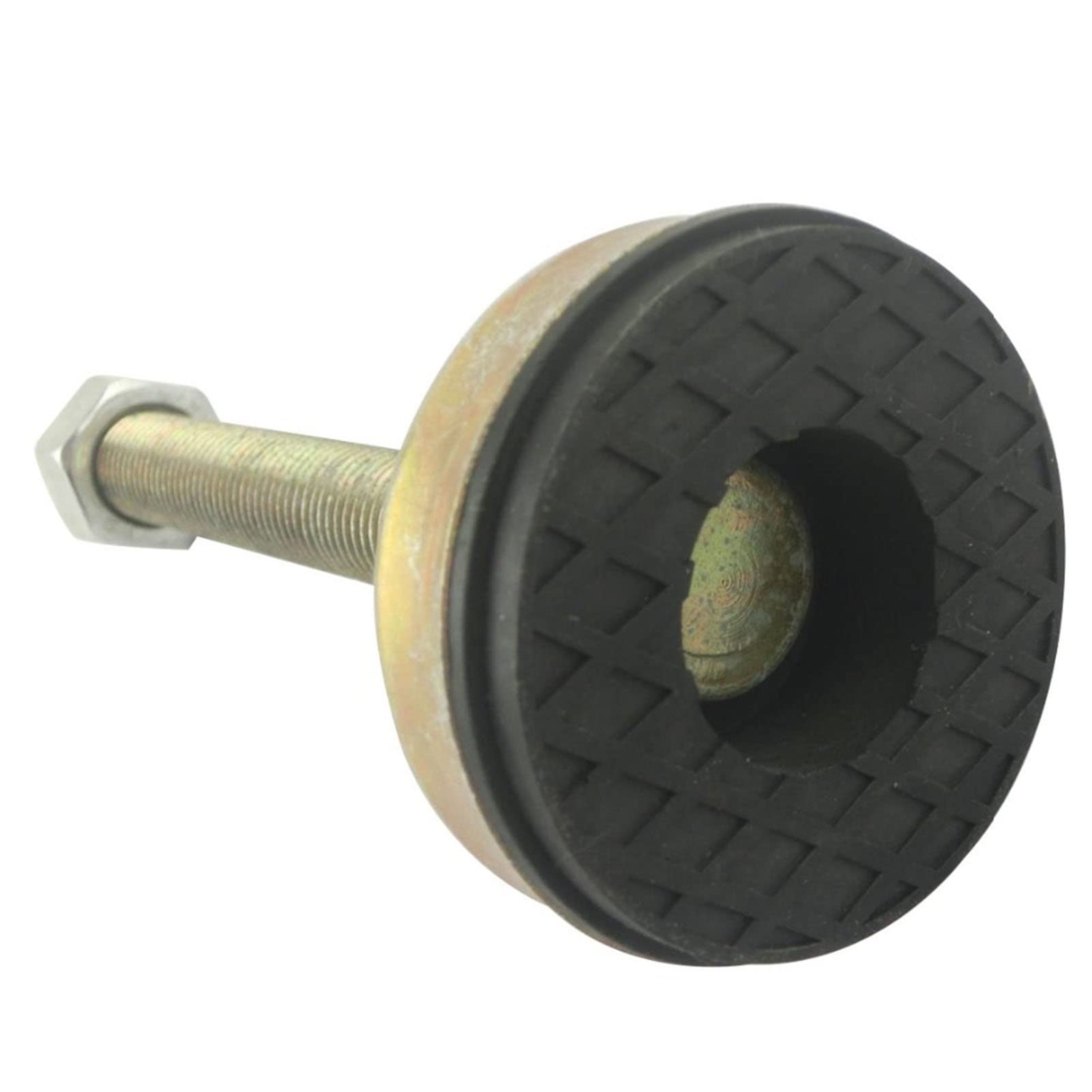 pies ajustables， 4 patas de mueble ajustables con rosca M12 x 120 mm, base de 62 mm de diámetro, patas niveladoras articuladas for cocinas y garajes.