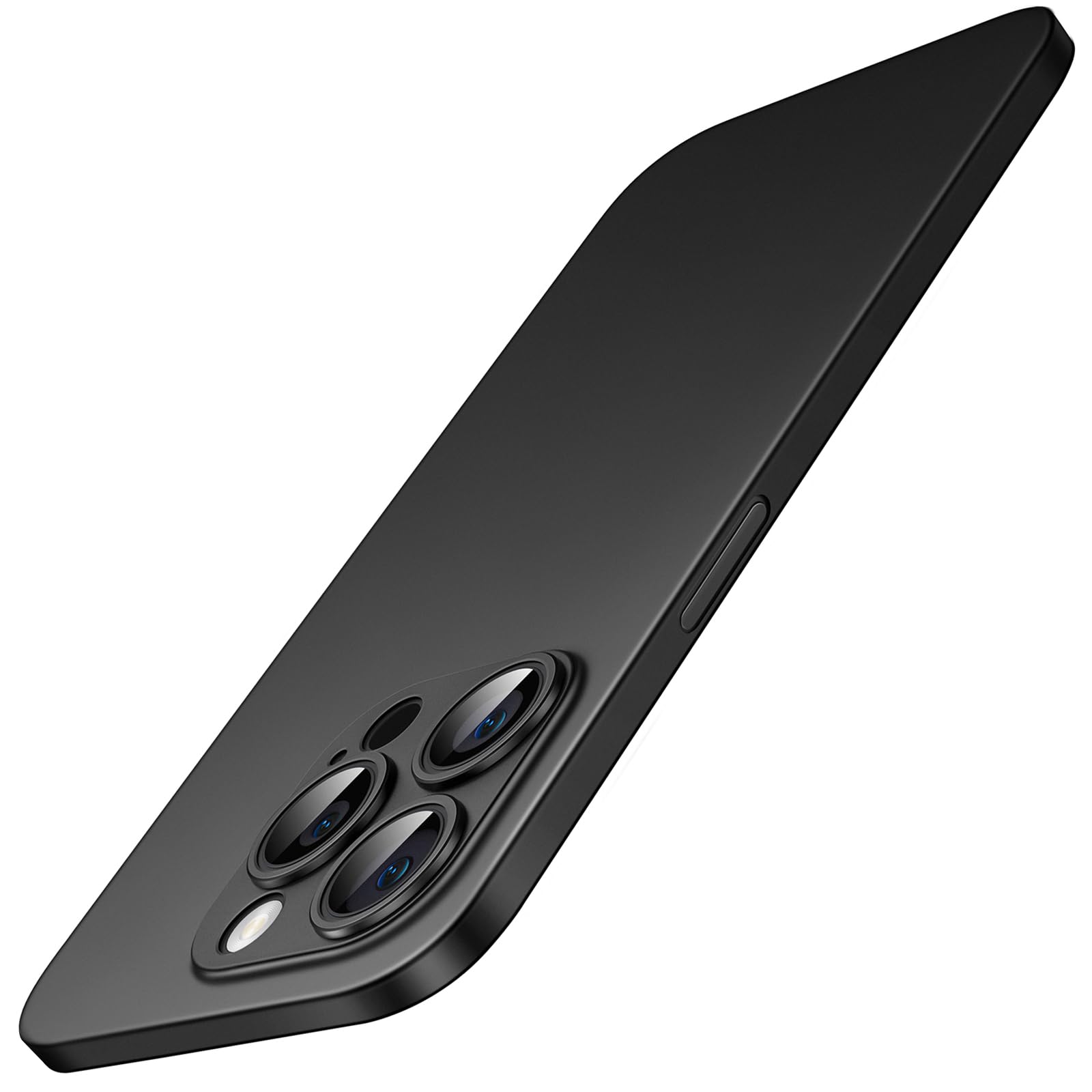 JETech Ultra Slim Case for iPhone 14 Pro Max 6.7-Inch, Camera Lens Full Protection, Lightweight Matte Finish PP Hard Minimalist Cover, Support Wireless Charging (Black)