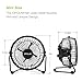OPOLAR USB Desk Personal Fan, Small and Quiet, Metal Design for Home Office Personal Cooling, Two Pack