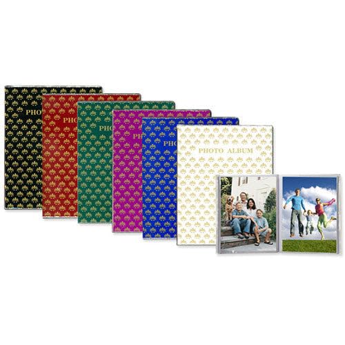 6-Pack Pioneer FC-157 1-UP 5 x 7 Photo Album - Assorted Colors