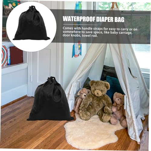 Bolsa organizadora para pañales Kisangel portátil miniatura 2