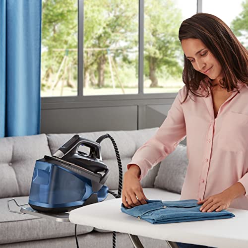 Rowenta Powersteam VR8315 Centre de repassage haute pression 6 2 bars coup de vapeur de 340 gmin vapeur continue 120 gmin Semelle MicroSteam avec réservoir 1 7 et mode Eco pour tous les tissus - vue 4
