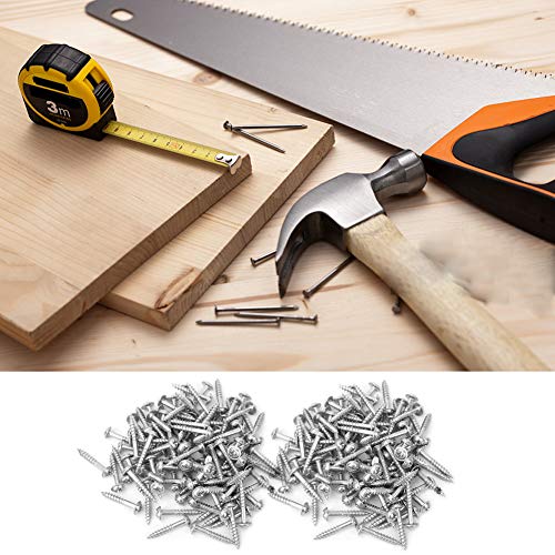 Tornillos autoperforantes M4 25mm 100 unidades miniatura 2