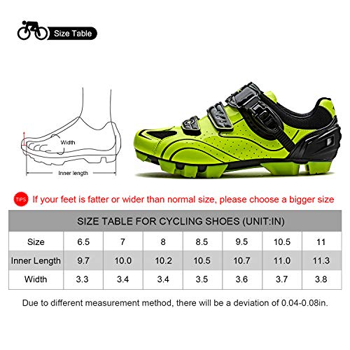 image for Santic Cycling Shoes Men Mountain Bike Lock Shoes MTB Cycling Accessor