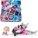 PATRULLA CANINA - Figura Skye y Avión de Juguete con Luces y Sonidos de La Superpelícula - 6067506 - Juguetes Niños 3 Años + - Regalo Niño 3 Años +