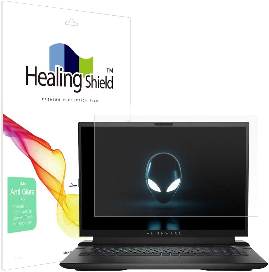 Healingshield Screen Protector Eye Protection Anti UV Blue Ray Film Compatible with DELL Alienware M18 R2