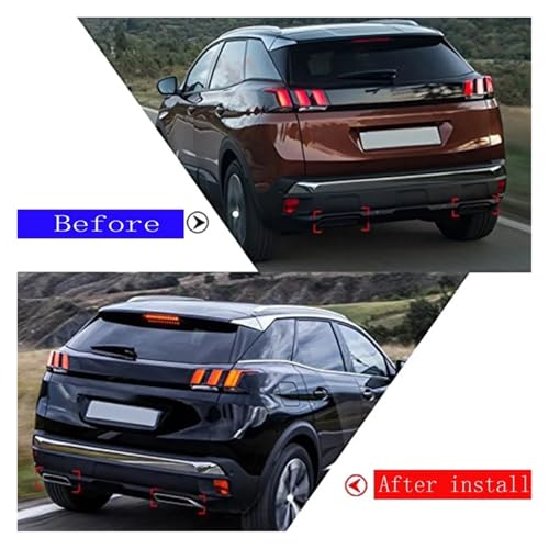 Gorge queue cadre ABS Peugeot 3008 rénovation sortie échappement ternie - 3