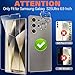 firtstnow 3 Pack Glass Screen Protector for Samsung Galaxy S25 Ultra [6.9 inch] + 3 Pack Camera Lens Protector, 9H Tempered Glass, Fingerprint Unlock, HD Clear Case Friendly Anti-Scratch