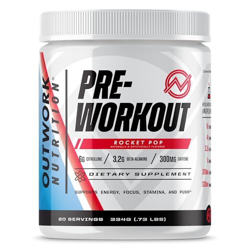 Outwork Nutrition Preworkout for Men & Women - Nootropic Pre