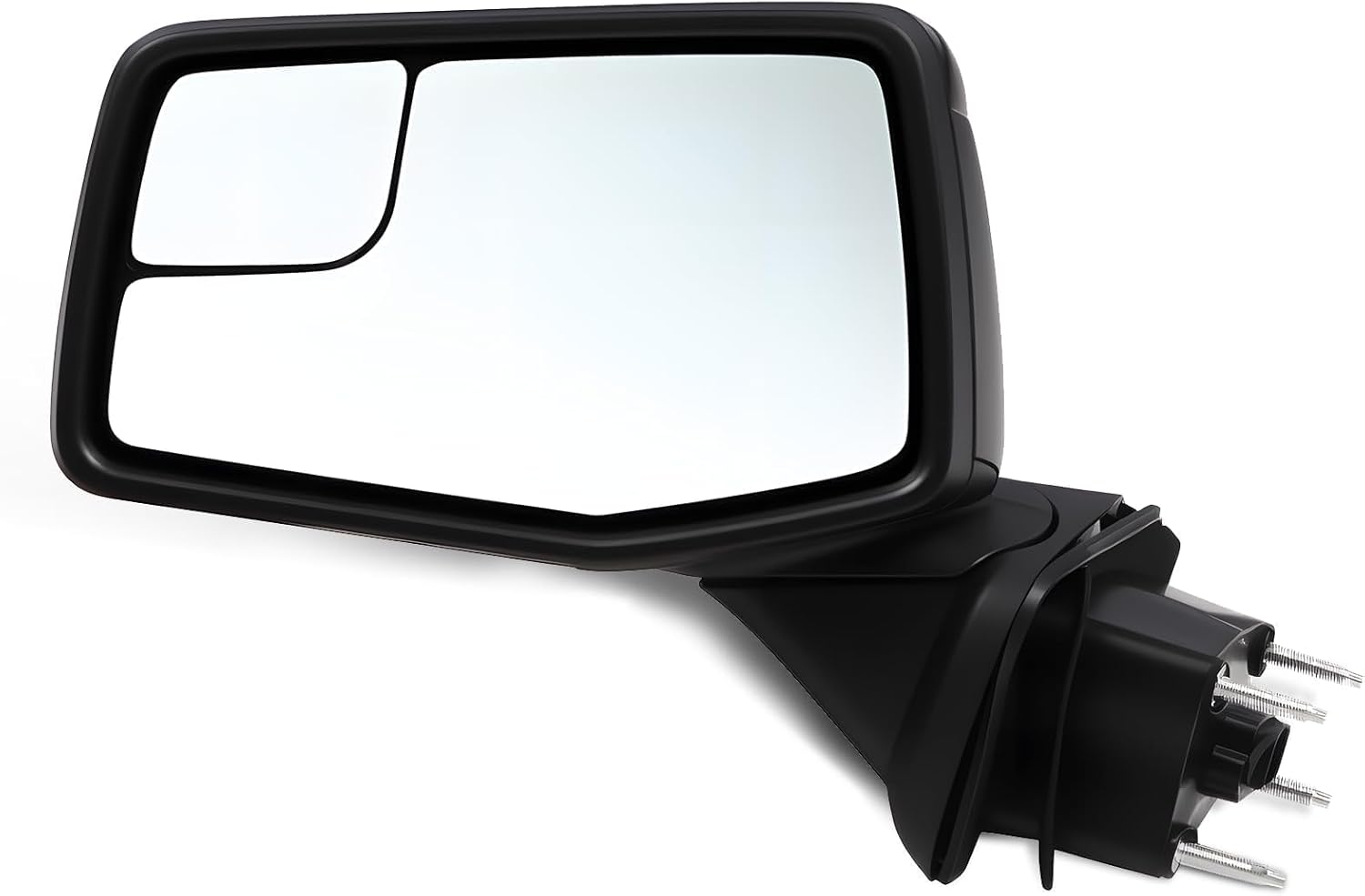 Nakkaa Driver Side Mirror Assembly Compatible with Silverado 1500 and Sierra 2019-2023 with Heated and Power Glass Left Rear View Mirror GM1320583 (5Pins Black)