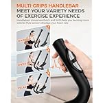 pooboo Elliptical Machine, Elliptical Exercise Machine with 16-Level Resistance&Hyper-Quiet Magnetic Driving System, Elliptical Machine for Home with LCD Monitor&15.5IN Stride, 350LBS Weight Capacity - Image 2