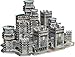 Wrebbit3D Game of Thrones 3D Puzzle Model of Winterfell | 910 Jigsaw Puzzle Pieces | Inspired from Popular TV Series Set in Westeros Seven Kingdoms