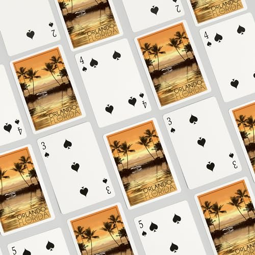 Baraja de Poker Orlando Florida con 52 Cartas miniatura 4