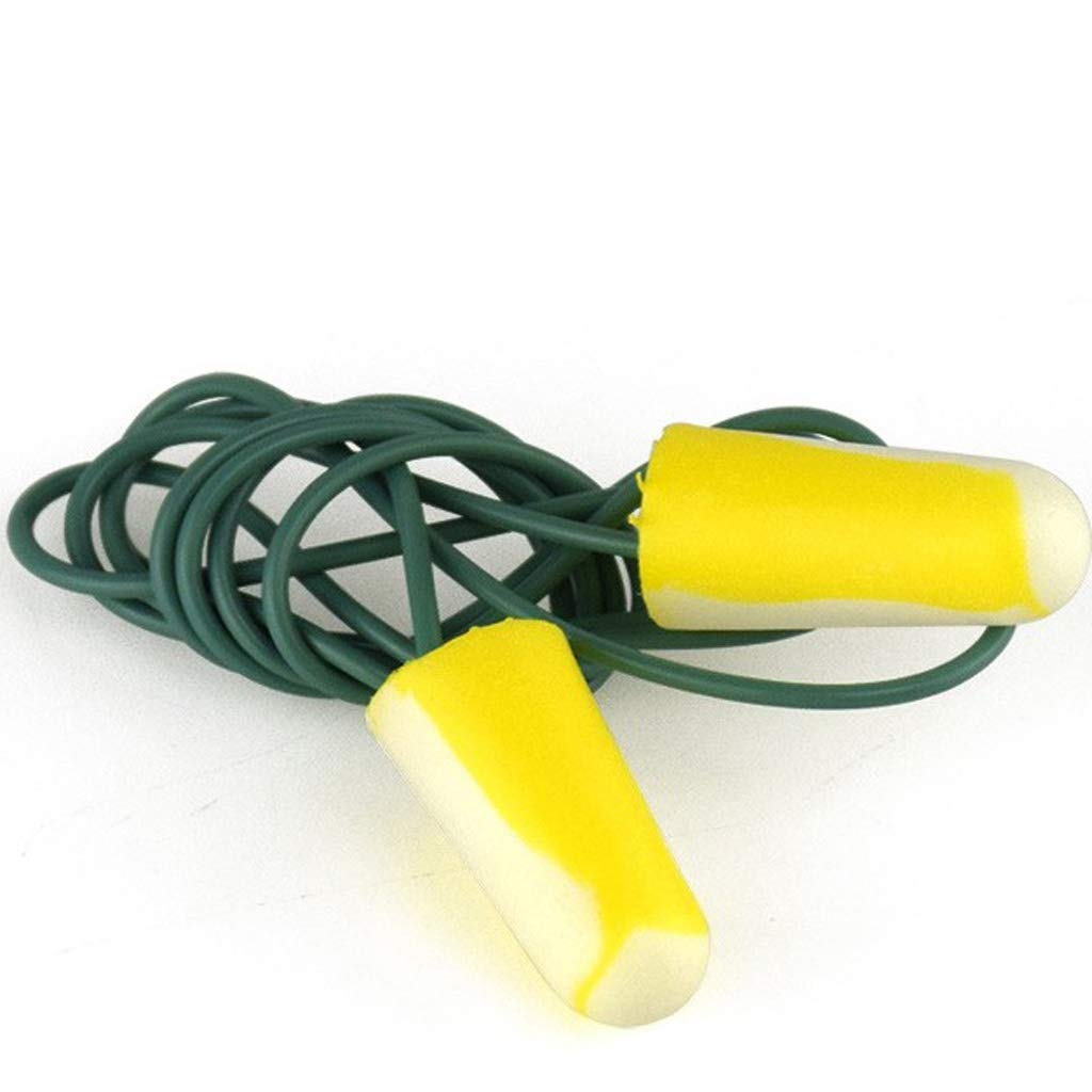 Earplug Súper insonorizadas Tapones for los oídos compartida del sueño Anti-Ruido del sueño Dedicado Reducción de Ruido Profesional (Color : 50 Pairs, Size : S)