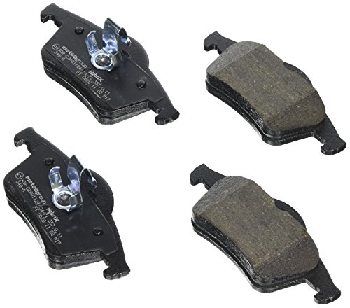 Metelligroup 22-0348-0 Pastiglie Freno Anteriori E Posteriori, Made In Italy, Pezzo Di Ricambio Per Auto/Automobile, Kit Da 4 Pezzi, Certificate Ece R