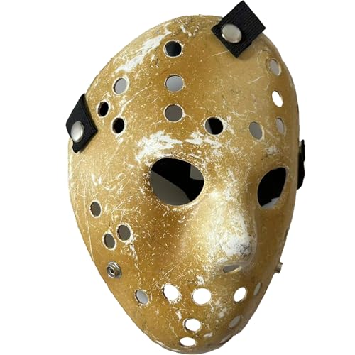 MFCMF Jason Mask Halloween Cosplay Masquerade Horror with Adjustable Straps for Christmas