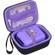 BOVKE Carrying Case for Bitzee Disney/Bitzee Magicals/Bitzee Interactive Toy Digital Pet and Case, Travel Holder Fits Bitzee Virtual Electronic Pets Kids Toys, Extra Space for Batteries, Purple
