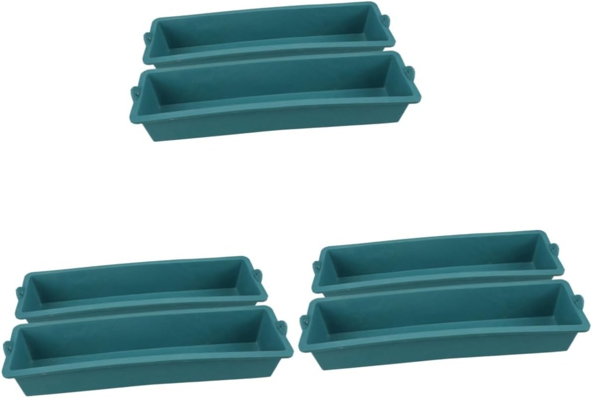 BESPORTBLE 6pcs Flowerpot Poultry Feeder Livestock Feed Trough for Chick Cage Accessories