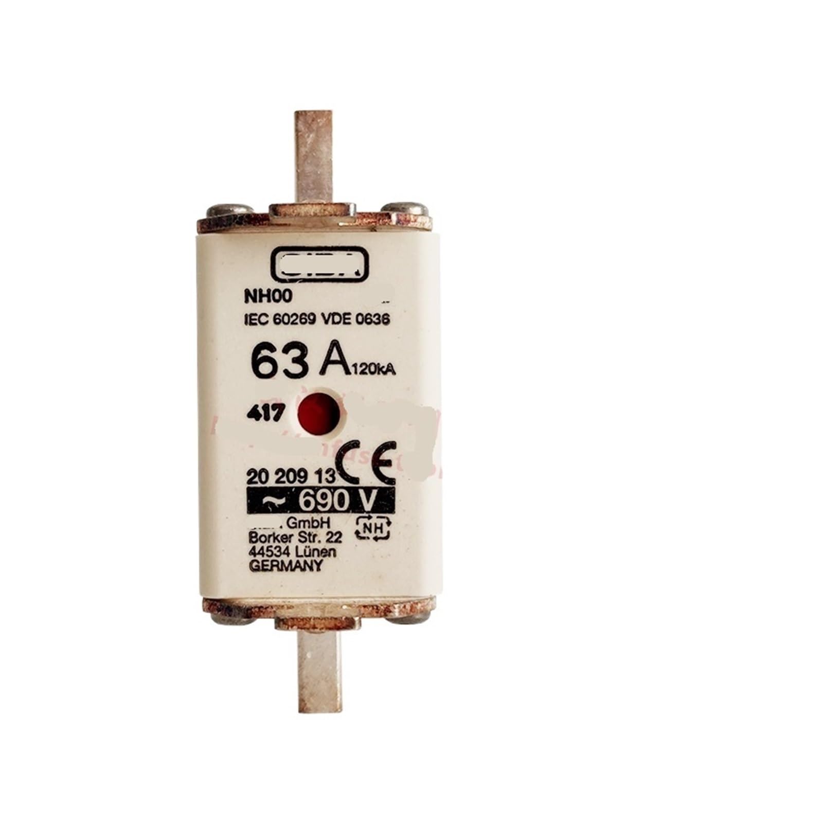 NYRXRYTCA Wind Turbine Fuse NH00 690V 2020913 80A/100A 63A(2020913 125a)