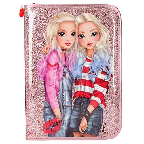 Preisvergleich Produktbild Depesche 10316 Große Federtasche TOPModel Friends, rosa, bunt