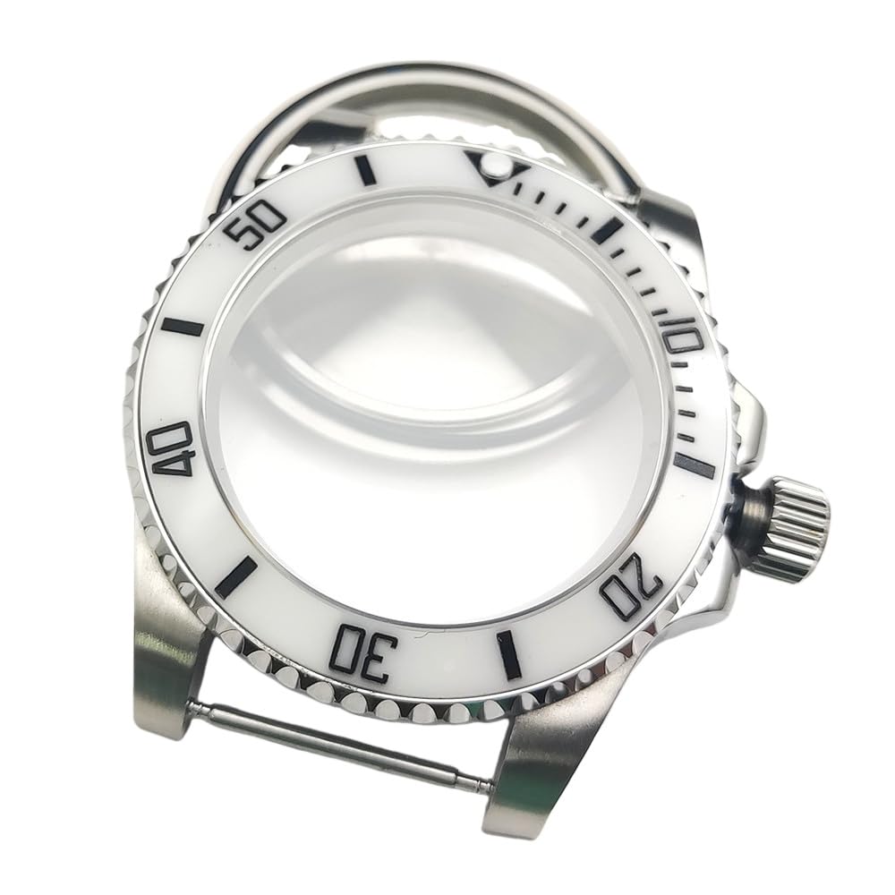 Stal Nierdzewna 40mm Zegarek Modyfikacja Kit, Pasuje dla 8215 8200 3804 2813 8205 Mechanizm 28,5mm Tarcza, Płaskie Obrotowy Bezel Koperta Zegarka dla Rolex Submariner GMT-Master