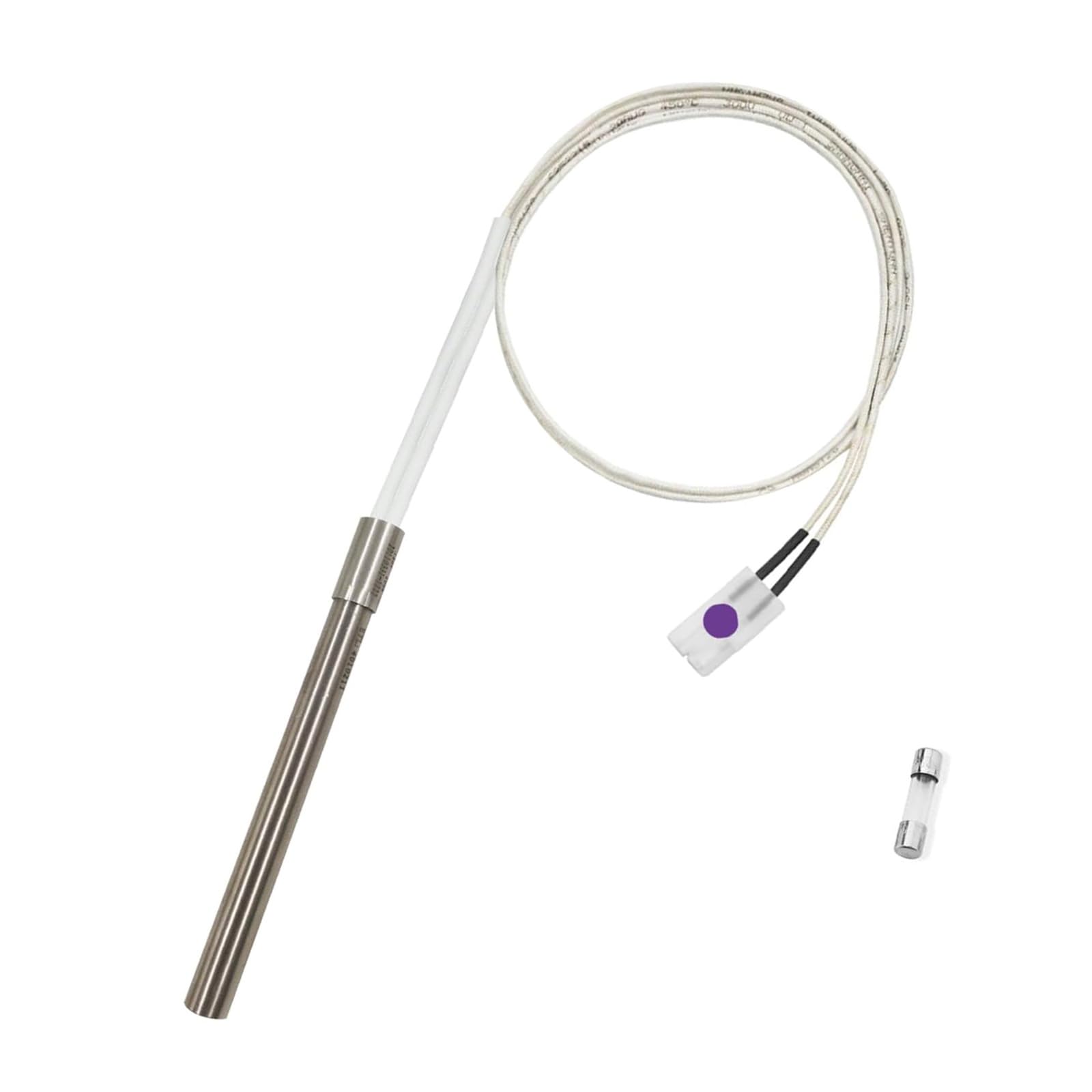 HDOYTXXM Professional Grades Pellet Grills Burners Stainless Steel Construction Hot Rod Ignitors Tool Replacement Starter Stainless Steel Ignitions Part