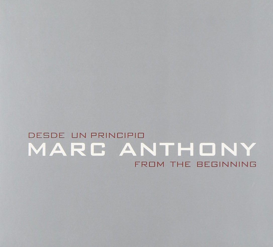 Desde un Principio: From the Beginning [Audio CD] ANTHONY,MARC