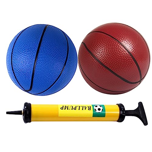 BESPORTBLE 3pcs Inflatable Ball Thickened Small Balls for Indoor Includes with Random Pump Random Color