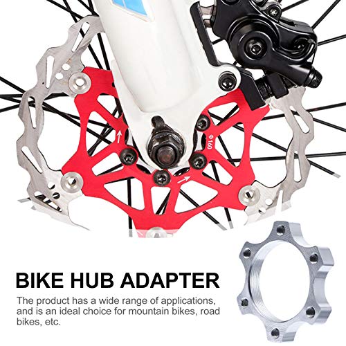 BESPORTBLE Rosca 6 Peças Da Bicicleta Roda Livre Cubos de Liga de Alumínio Freio A Disco Rotor 6 Par