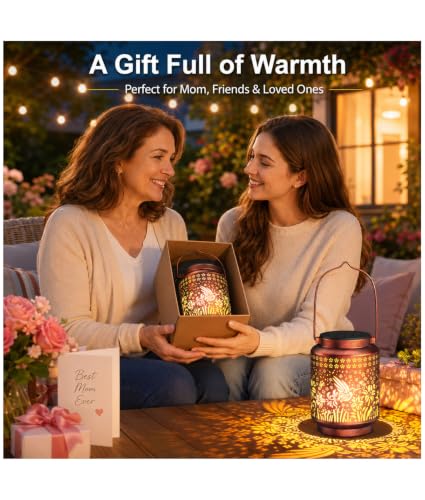 2-Pk KOOPER Waterproof Hanging Solar Lantern Lights - image 5