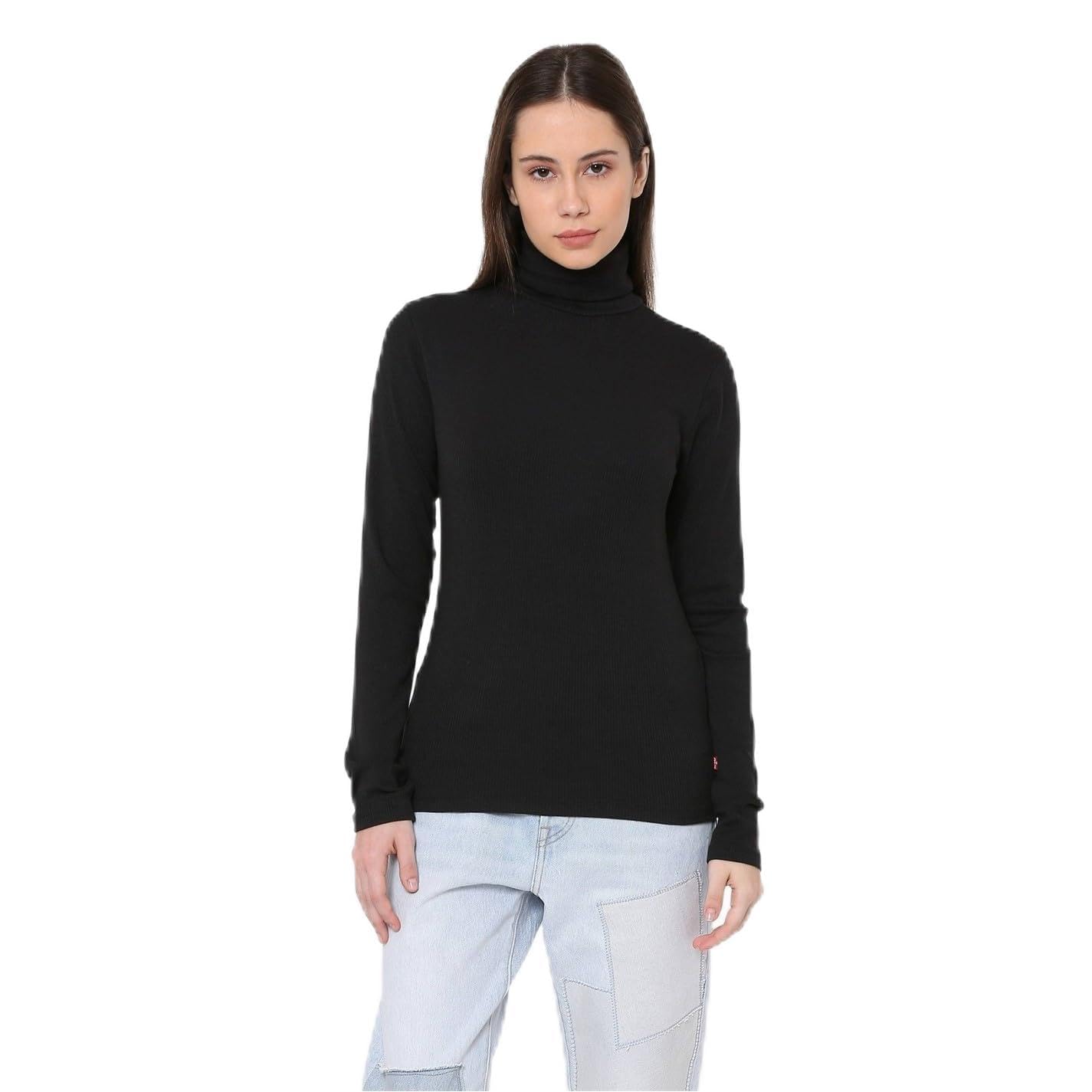 Levi's Dreamy Turtleneck Caviar, Caviar, XS