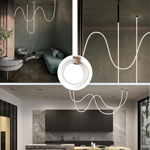 Tubo LED Neón Redondo 5M, Silicona Flexible IP65 miniatura 6