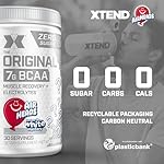 Scivation Xtend XTEND Original BCAA Powder Airheads Candy Flavor, 7g BCAA and 2.5g L-Glutamine, Sugar Free Post Workout Muscle Recovery Drink with Amino Acids for Men & Women, 30 Servings - Image 4
