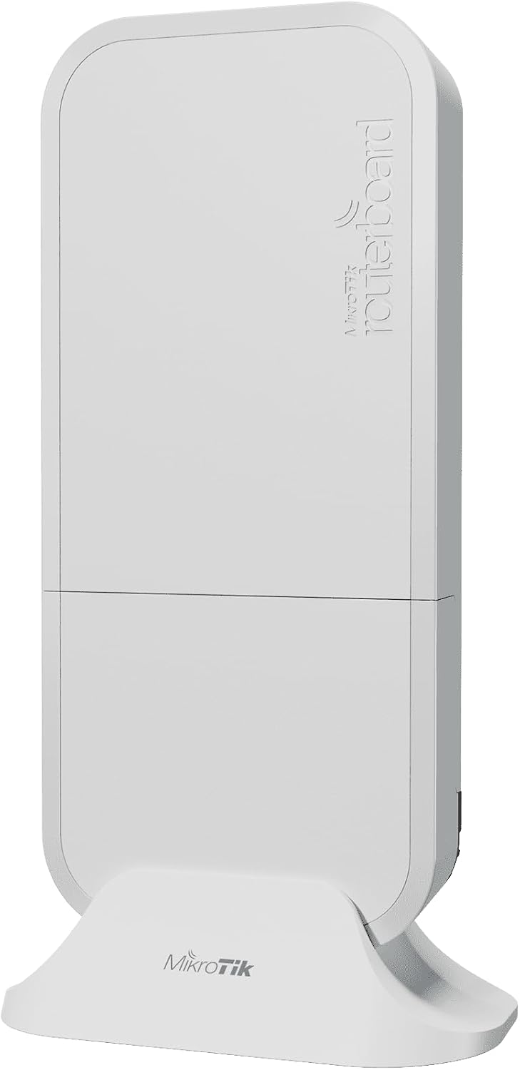 Mikrotik wAP ax US Version (wAPG-5HaxD2HaxD-US) Dual-Chain Wi-Fi 6 (802.11ax), 2x2 MIMO, Weatherproof Design for Indoor and Outdoor use