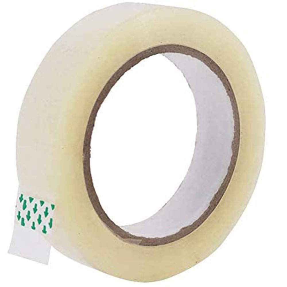 Homo Trends Sellotape Clear Tape Rolls Cellotape 24 MM x 100 M Transparant Sellotape Refill Sticky Tape Rolls