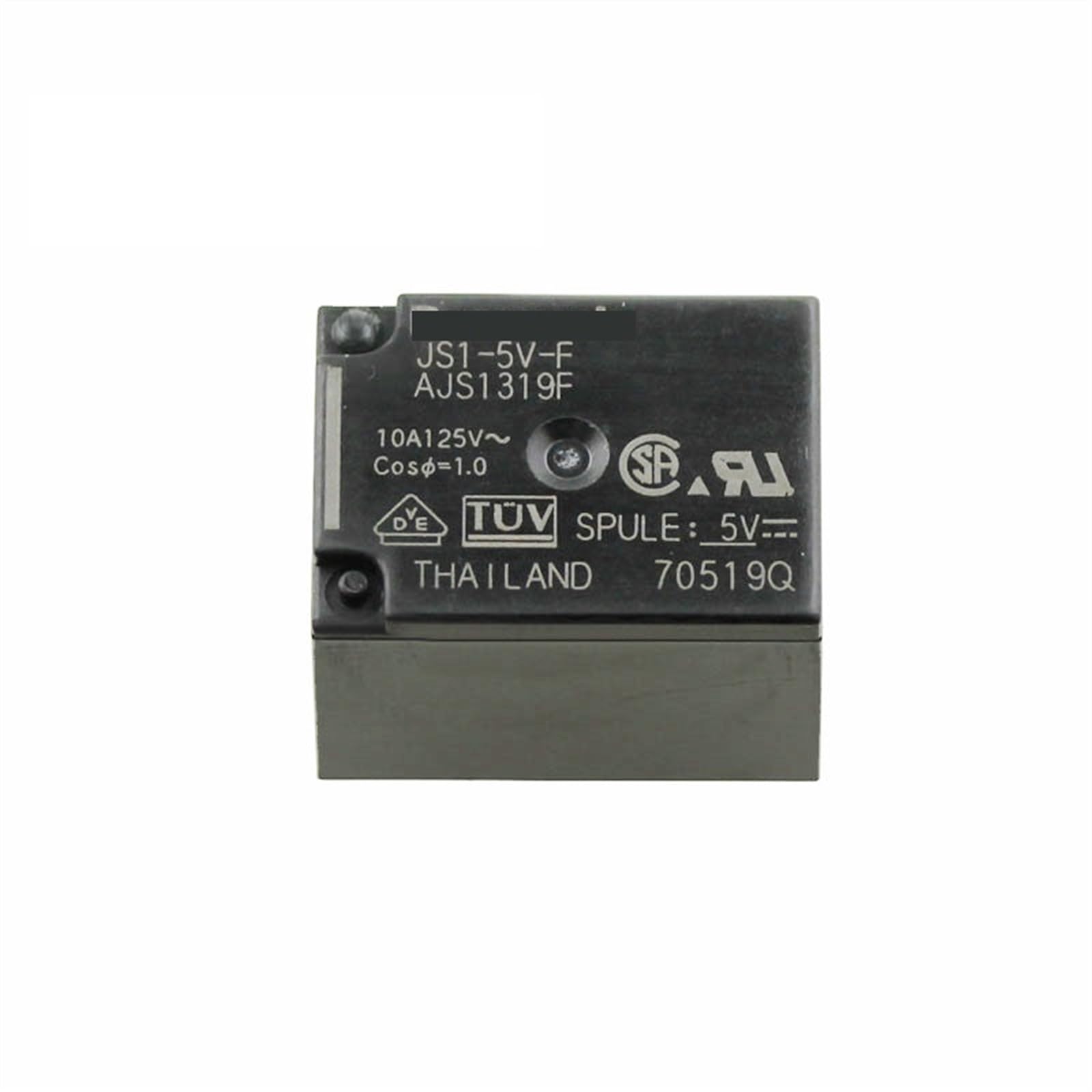 Relais JS1-24V-F 5 broches pour remplacer un composant défectueux sur votre carte