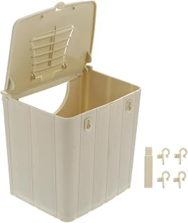 Mikikit Bird Breeding Box Plastic Bird Nest Birds Supplies Parrot Breeding Nest Cockatiel Breeding Nest Cage Mount Bird Nest Plastic Bird Incubator Birds Plastic Nest Bird Breeding Nest