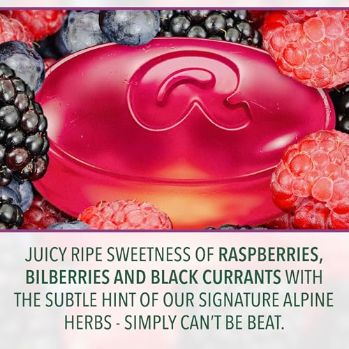 Ricola Berry Medley Throat Drops, 45 Count, Delicious Throat Relief & Care, Oral Anesthetic, Naturally Flavored