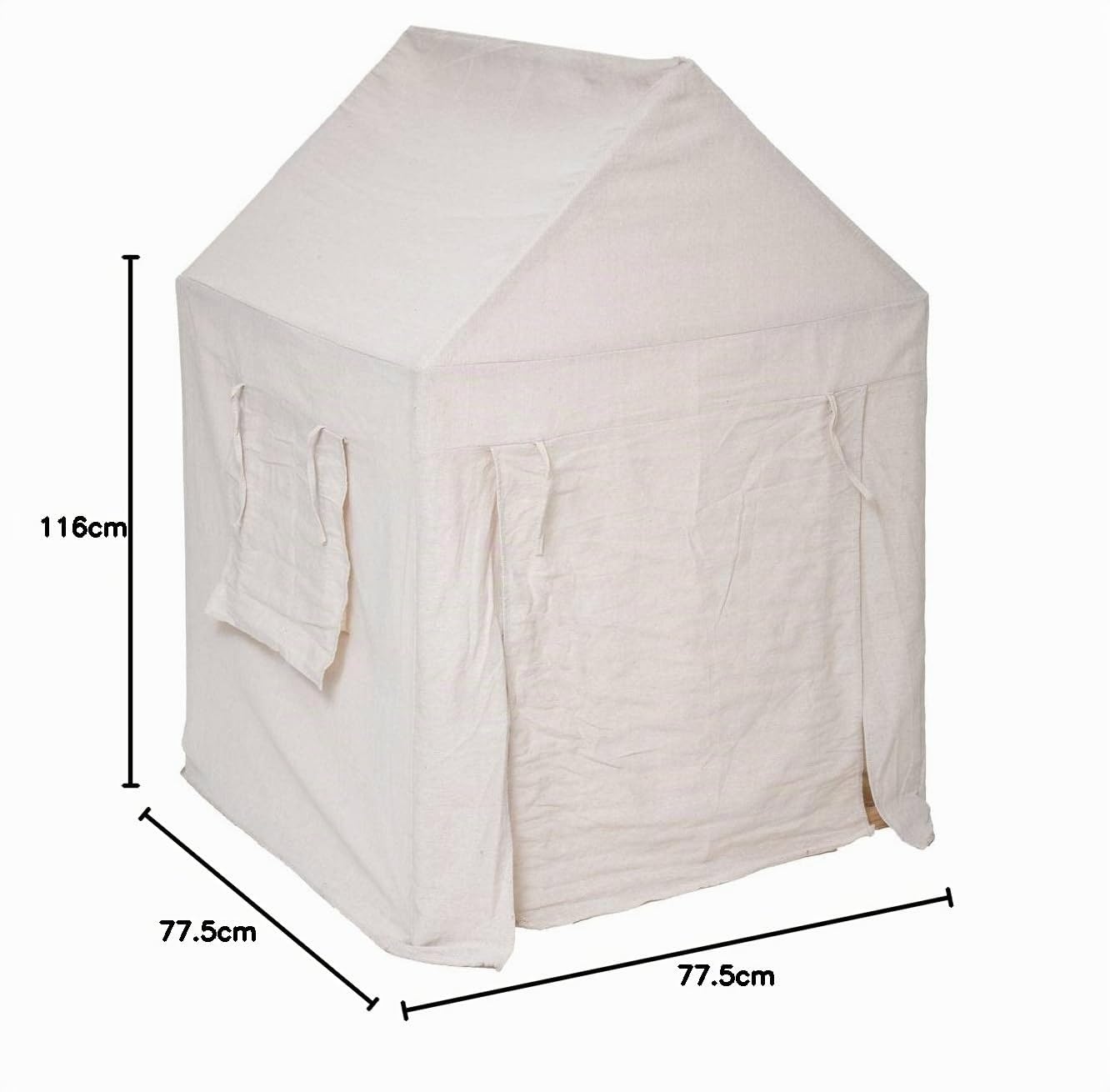 Atmosphera Cabaña para niños Pino Lona algodón H 116 cm