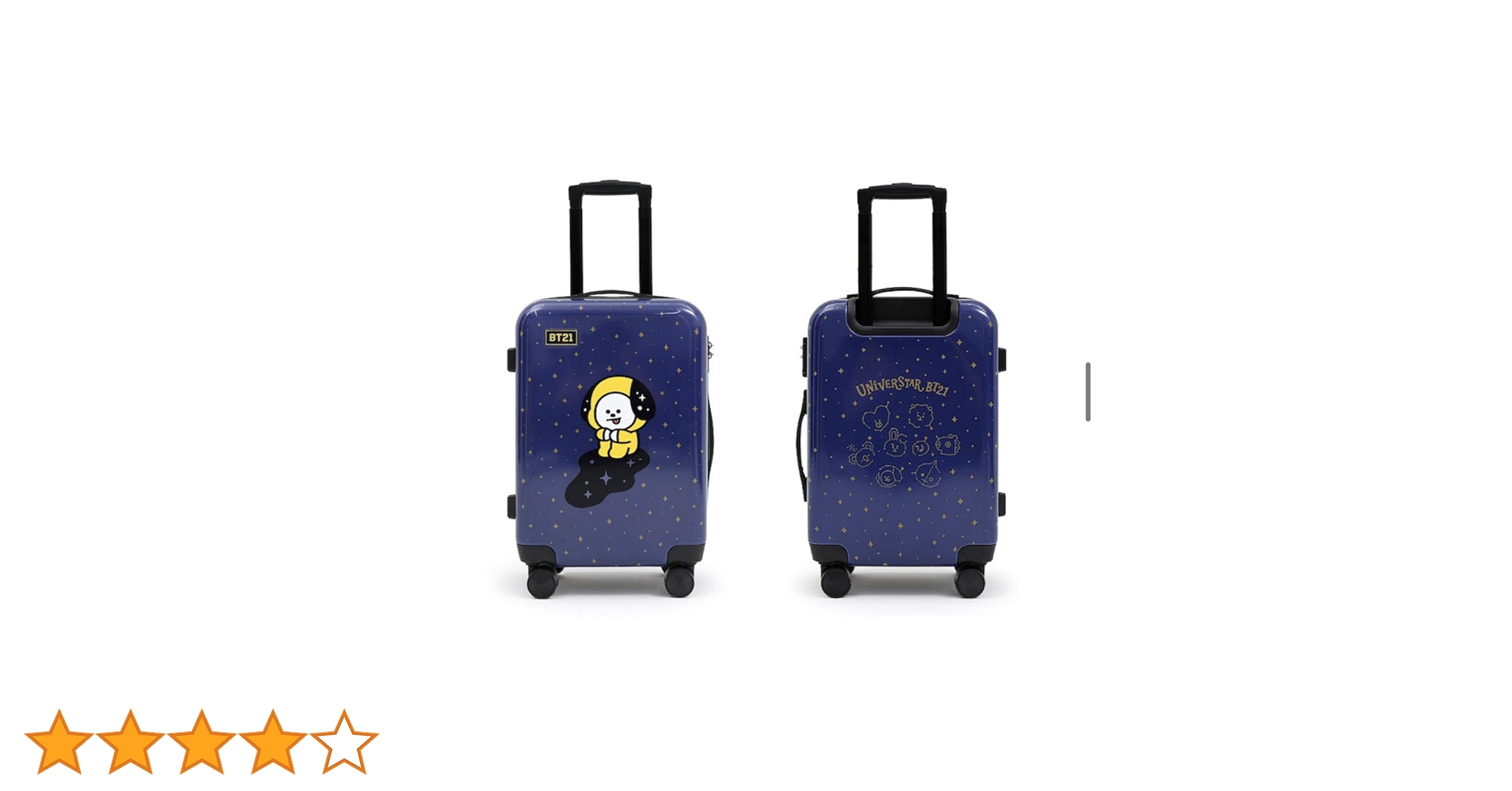 新品未使用 bt21 スーツケース キャリーケース　CHIMMY24インチ 新品未使用 bt21 スーツケース キャリーケース 24インチの通販