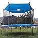 BIWKONI Backyard Trampoline Shade Cover, Sun-Protection Anti-UV 6FT 8FT 10FT Trampolines Canopy Outdoor Trampoline Sunshade Accessory,10FT