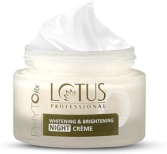Lotus Professional Phyto Rx Whitening And Brightening Night Cream, 50G