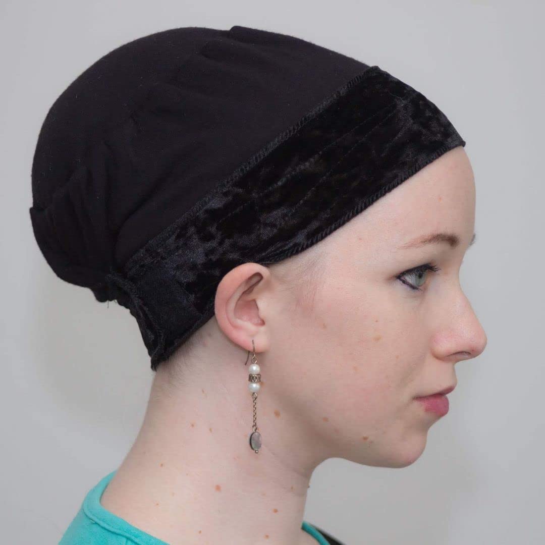 Wrapunzel Head Wrap Shaper Volumizer, Signature Ultimate Wendy Cloud9, Schwarz / Weiß, natürlich aussehend, Hijab