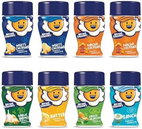 Kernel Season's Mini Savory Popcorn Seasoning Variety Pack (Pack of 8)