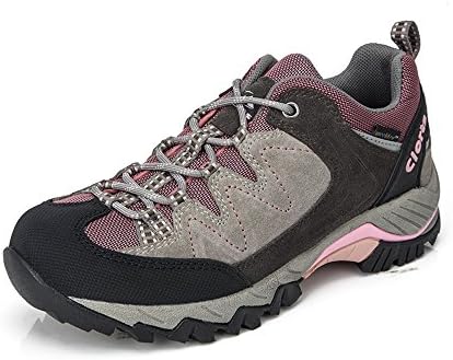 Clorts Women's Hiking Shoe Waterproof Outdoor Backpacking Trekking Trail Shoe Purple HKL-806J US7