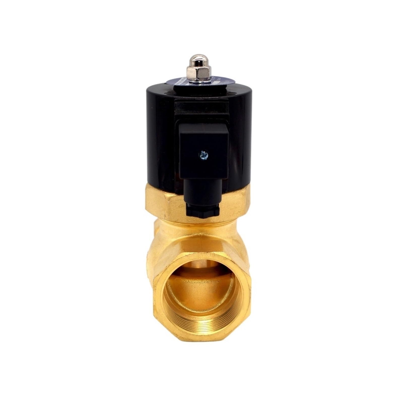 Xncdbvypa Bsp-110Vac Solenoid Valve, Brass Steam Valve Nc 2 Way G2"Dn50, Electric High Temperature, 16Bar(Bsp-110Vac)