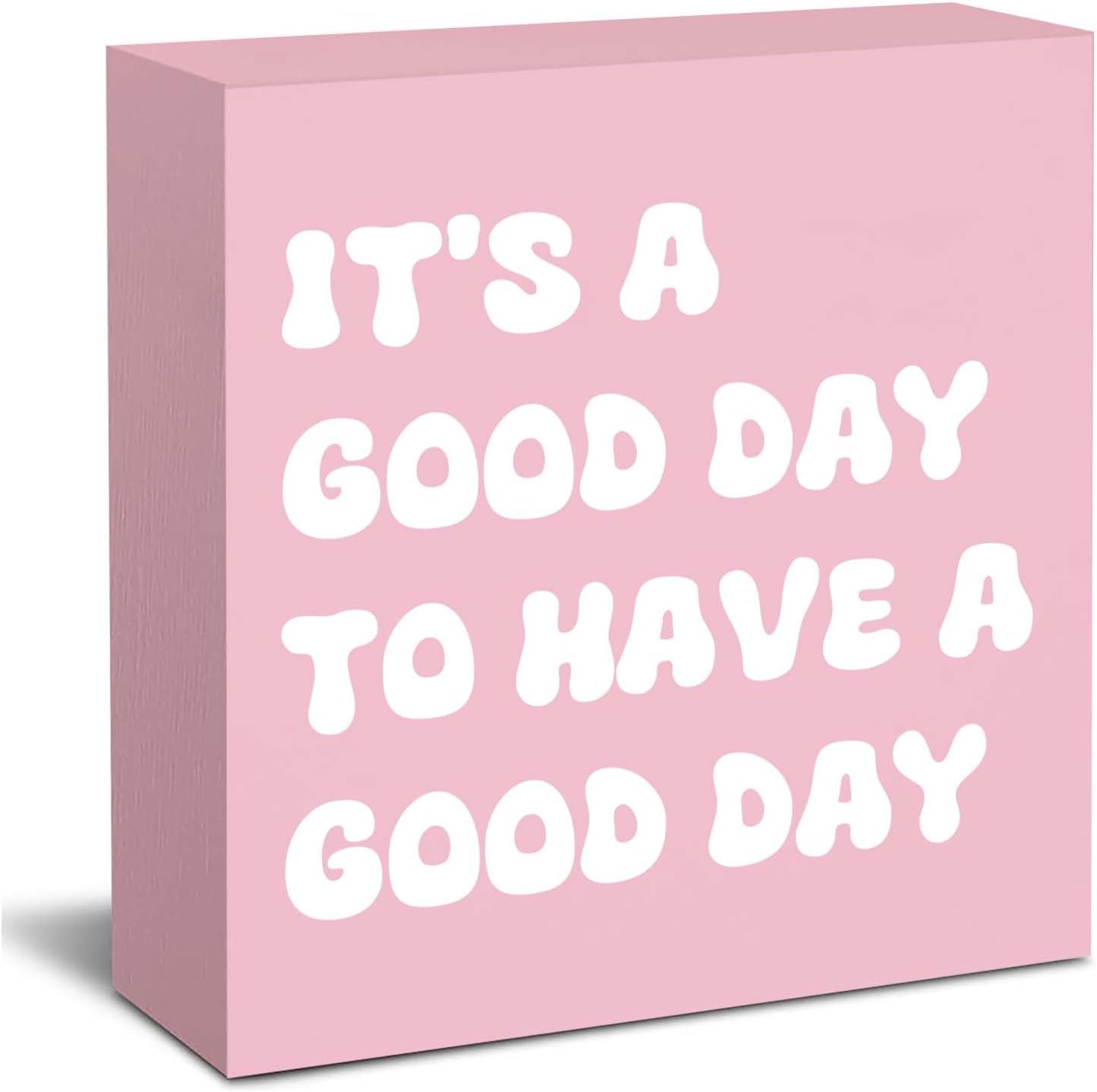 Pink Desk Decorations for Women Office Pink Gifts for Women Office Supplies for Desk Positive Decor Cute Accessories Motivational Gifts for Coworker Friends Female