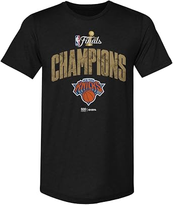 500 LEVEL NBA New York Knicks NBA Finals 2026 Champions Mens Premium T-Shirt
