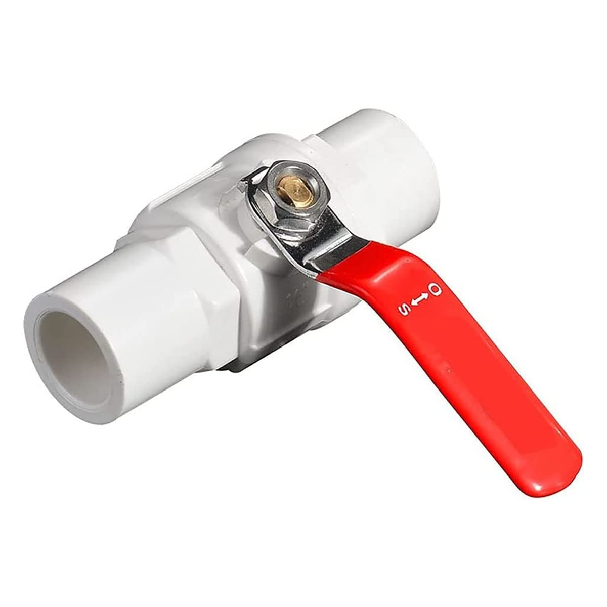 Vanne à bille en PVC 50mm pour le réseau d'arrosage du jardin et piscine