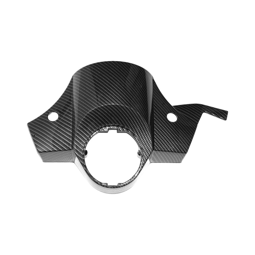 Boita 2.0 Coperchio Manubrio - Coprimanubrio compatibile con Vespa Carbonio Nero Lucido FRENO A DISCO